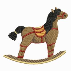 Rocking Horse 04 machine embroidery designs