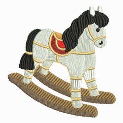 Rocking Horse 06 machine embroidery designs