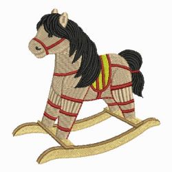 Rocking Horse 08 machine embroidery designs