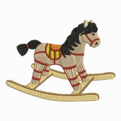 Rocking Horse 09 machine embroidery designs