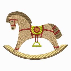 Rocking Horse 10 machine embroidery designs