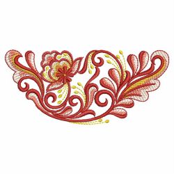 Heirloom Dream Flower Border 06 machine embroidery designs