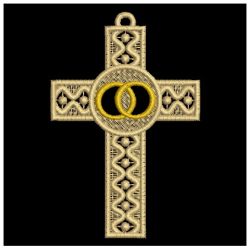 FSL Wedding Cross 02 machine embroidery designs
