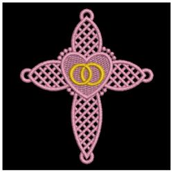 FSL Wedding Cross 03 machine embroidery designs