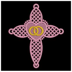 FSL Wedding Cross 03 machine embroidery designs