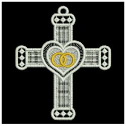 FSL Wedding Cross 07 machine embroidery designs