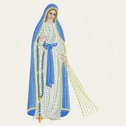 Virgin Mary 02(Sm) machine embroidery designs