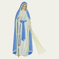 Virgin Mary 02(Lg) machine embroidery designs