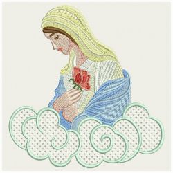Virgin Mary 06(Sm) machine embroidery designs