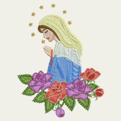 Virgin Mary 07(Sm) machine embroidery designs