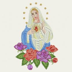 Virgin Mary 10(Lg) machine embroidery designs