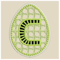 Easter Alphatbet Cutwork 03