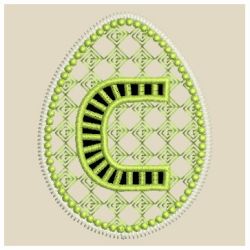 Easter Alphatbet Cutwork 03