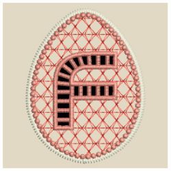 Easter Alphatbet Cutwork 06 machine embroidery designs