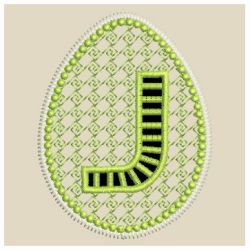 Easter Alphatbet Cutwork 10