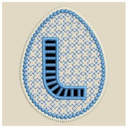 Easter Alphatbet Cutwork 12