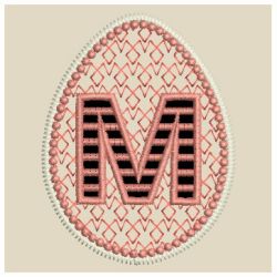 Easter Alphatbet Cutwork 13 machine embroidery designs