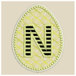 Easter Alphatbet Cutwork 14 machine embroidery designs