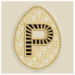 Easter Alphatbet Cutwork 16