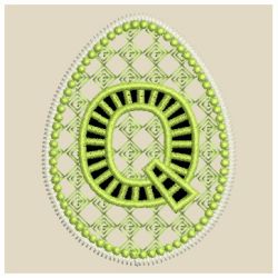 Easter Alphatbet Cutwork 17 machine embroidery designs