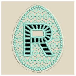 Easter Alphatbet Cutwork 18 machine embroidery designs