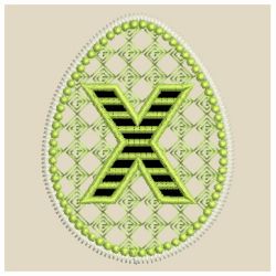 Easter Alphatbet Cutwork 24