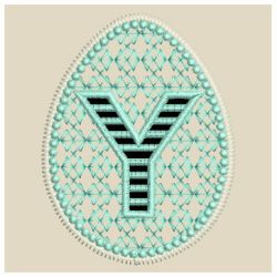 Easter Alphatbet Cutwork 25