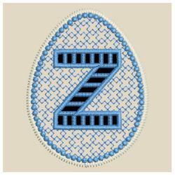 Easter Alphatbet Cutwork 26 machine embroidery designs