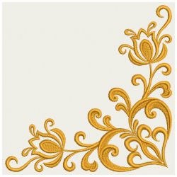 Heart Floral Damask Corner 09(Lg)