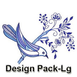 Heirloom Birds(Lg) machine embroidery designs