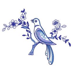 Heirloom Birds 03(Sm) machine embroidery designs
