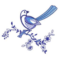 Heirloom Birds 04(Sm) machine embroidery designs