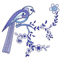 Heirloom Birds 05(Sm) machine embroidery designs