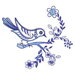 Heirloom Birds 07(Sm) machine embroidery designs