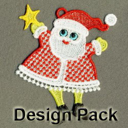 FSL Christmas Santa machine embroidery designs