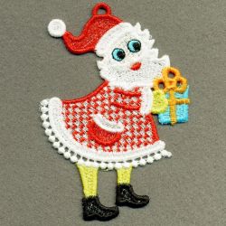 FSL Christmas Santa 06 machine embroidery designs