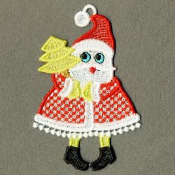 FSL Christmas Santa 07 machine embroidery designs