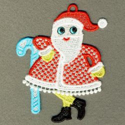 FSL Christmas Santa 09 machine embroidery designs
