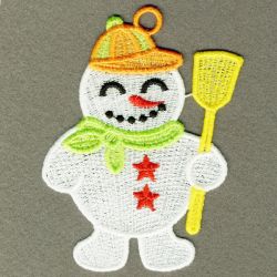 FSL Cute Snowman 06 machine embroidery designs