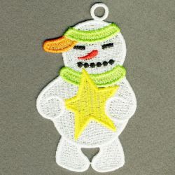 FSL Cute Snowman 08 machine embroidery designs