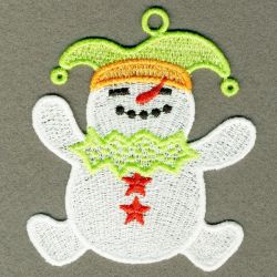 FSL Cute Snowman 10 machine embroidery designs