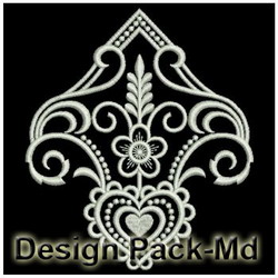 Heirloom Heart Decor(Md) machine embroidery designs