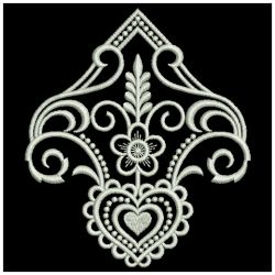 Heirloom Heart Decor 03(Lg) machine embroidery designs