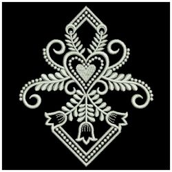 Heirloom Heart Decor 10(Sm) machine embroidery designs