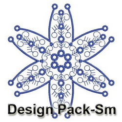 Artistic Snowflake Quilt(Sm) machine embroidery designs