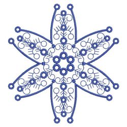 Artistic Snowflake Quilt 03(Sm)