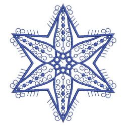 Artistic Snowflake Quilt 06(Sm)