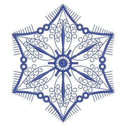 Artistic Snowflake Quilt 07(Sm)