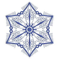 Artistic Snowflake Quilt 07(Lg)