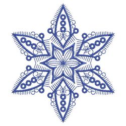 Artistic Snowflake Quilt 08(Lg)